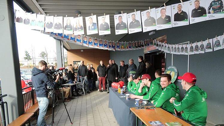 Wer will ein Autogramm?