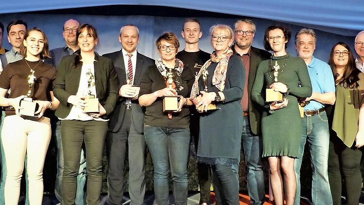"Oscar-Verleihung" an die Darsteller vom "Brandner Kaspar"  Foto: Werner Reißaus