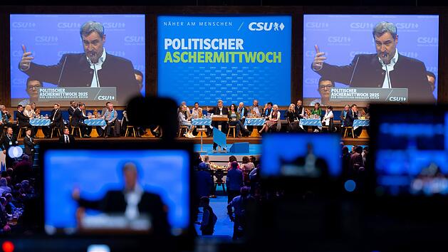 Politischer Aschermittwoch in Bayern -  CSU