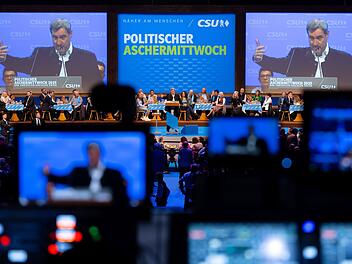 Politischer Aschermittwoch in Bayern -  CSU