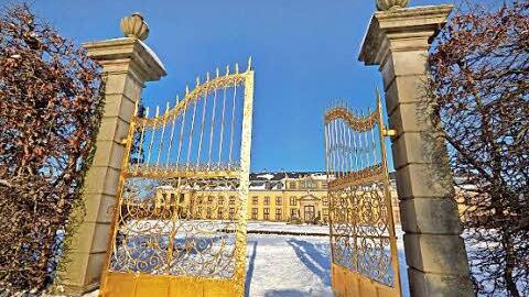 Das goldene Tor ist eines der beliebtesten Fotomotive in den Herrenhäuser Gärten.