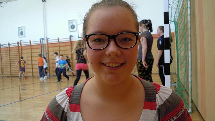 Franziska Schumann (15). Foto: Julia Raab