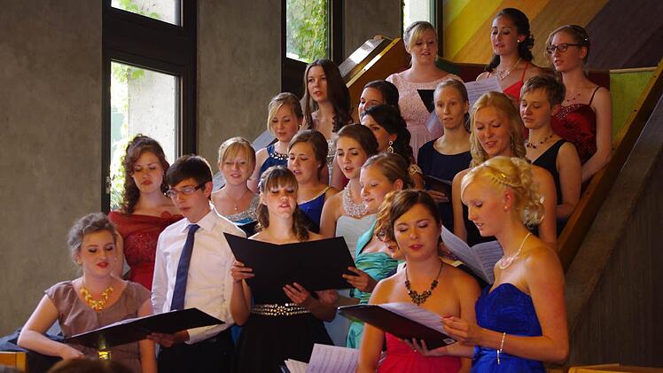 Abschlussfeier am FWG Kronach Foto: Heike Schülein