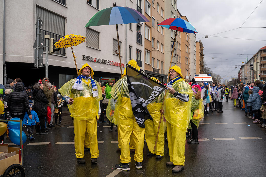 Der traditionelle Umzug zog ca. 70.000 Faschingsfreunde an.