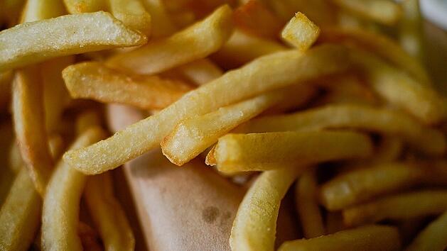 Pommes frites kommen knusprig und fettärmer aus dem Backofen.