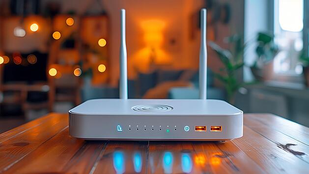 Router, Internet, Glasfaser