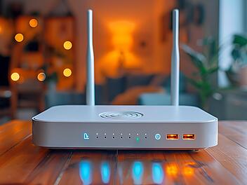Router, Internet, Glasfaser