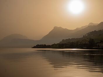 Saharastaub am Vierwaldst&auml;ttersee