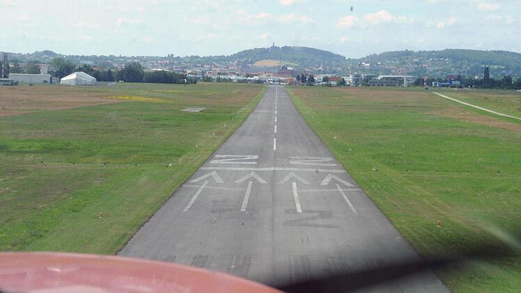 Im Anflug auf Bamberg.