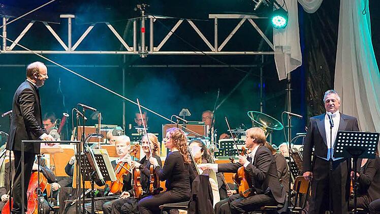Impressionen vom Coburger Klassik-Open-Air im RosengartenFoto: Albert Höchstädter