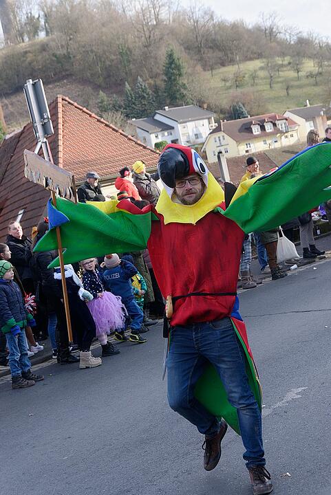 Der Jubiläumsumzug am Faschingsdienstag