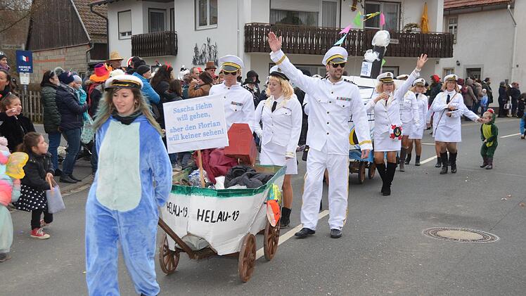 Faschingszug von Lauter nach Katzenbach Peter Rauch