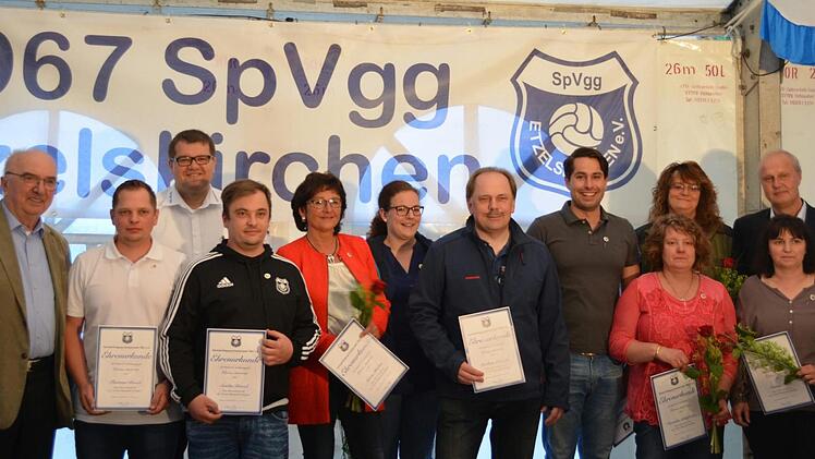 Geehrte für 25 Jahre Mitgliedschaft Foto: Larissa Händel