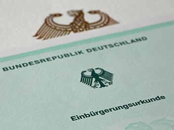 Einbürgerungsurkunde