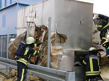 Ein überhitzter Wärmetauscher bei Baumann Druck war die Ursache für einen Feueralarm. Foto: Jochen Nützel