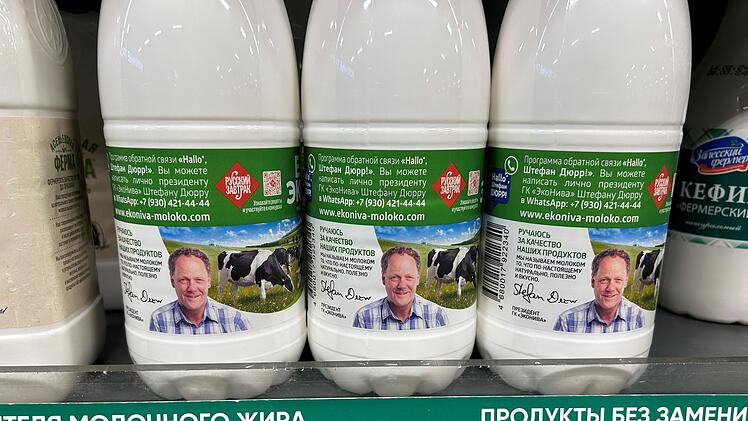 Molkerei-Produkte in Russland