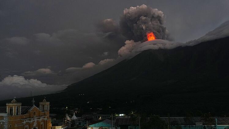 Vulkanausbruch in Guatemala