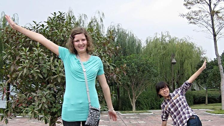 Anna (links) und Joy. Foto: privat