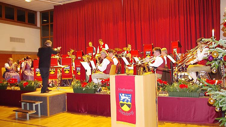 Der Musikverein Steinberg begeisterte am Samstag bei seinem 39. Weihnachtskonzert.