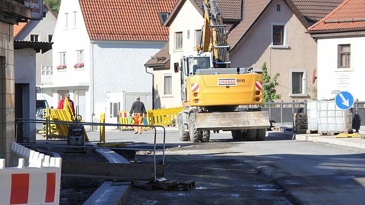Die letzten Arbeiten laufen.  Foto: Friedwald Schedel