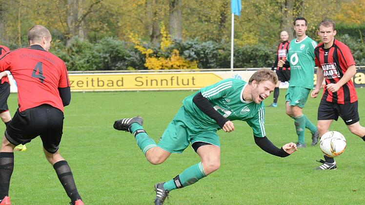 Hier spielt Garitz den &Uuml;berflieger. Foto: ssp