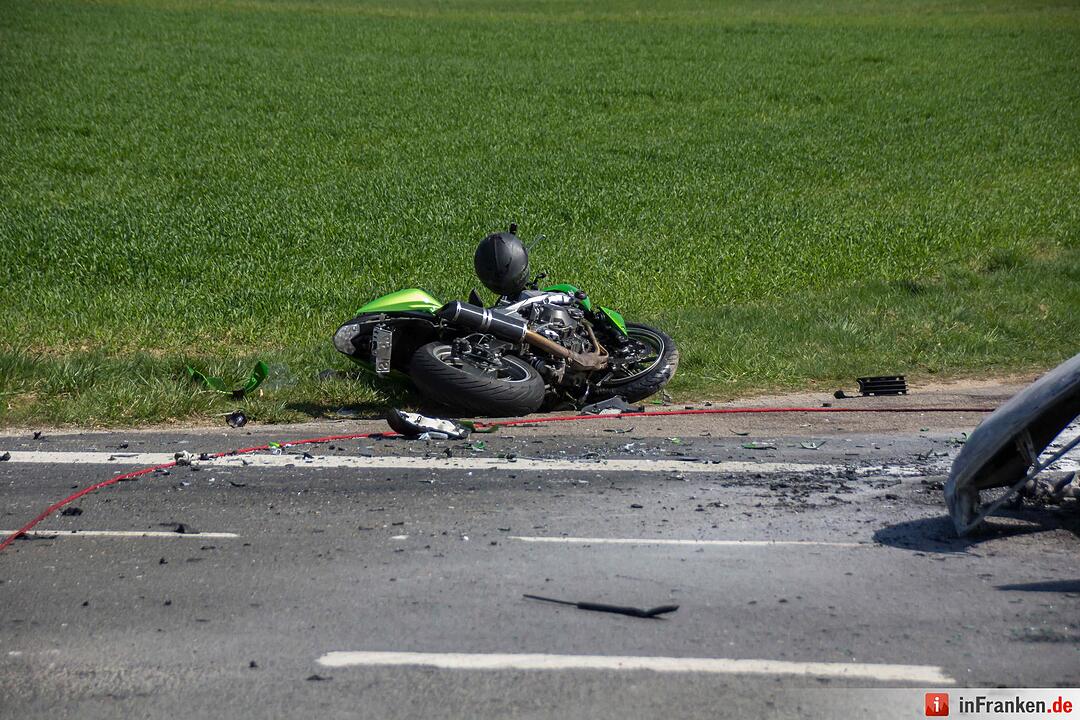 Schwerer Motorradunfall bei Hetzendorf