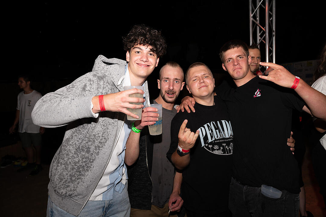 Impressionen von der Partynacht