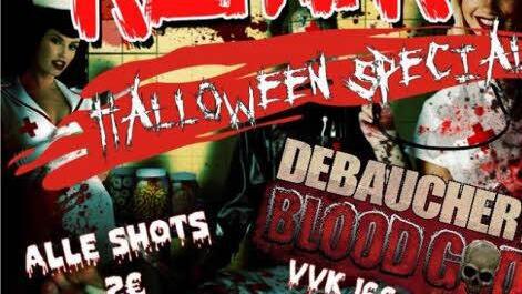 Halloween-Flyer: Rockfabrik Nürnberg
