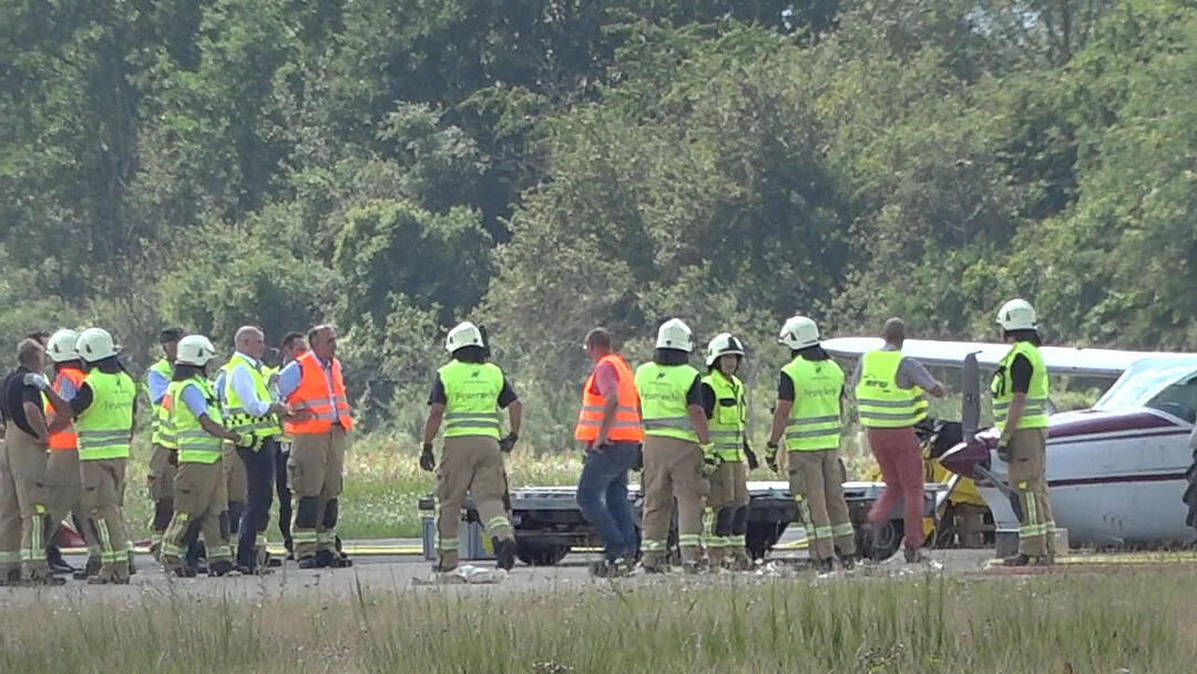 Cessna muss in Nürnberg notlanden - niemand verletzt