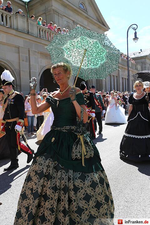 Rakoczyfest in Bad Kissingen mit Umzug; Foto: Barbara Herbst