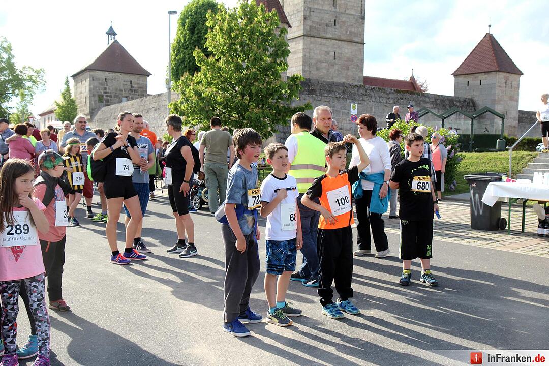 Benefizlauf "Lauf für Uganda" in Hannberg
