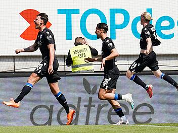 Im Glück beim FCN: Stürmer Serra - "in Fahrt kommen und Tore schießen"