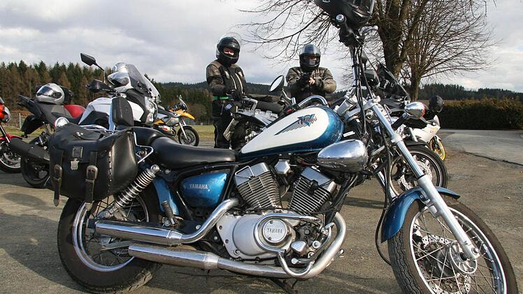 Die verschiedensten Motorrad-Marken war bei der Fahrt vertreten.
