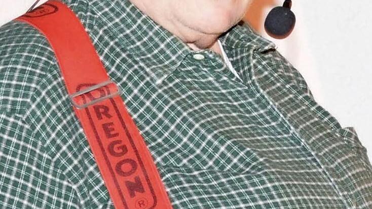 Aus Brennhausen begab sich wieder Werner Fell in die Bütt, um über das Älterwerden zu berichten.
