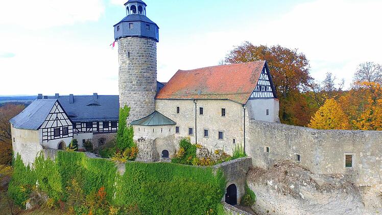 Die Burg Zwernitz in Sanspareil  Foto: Marco Freitag