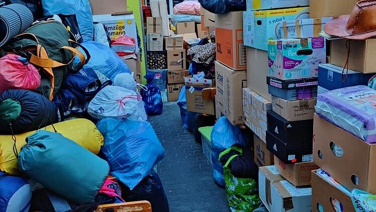 Erlangen: Abartiger Fund bei Sammlung für Ukraine - "das ist echt makaber"
