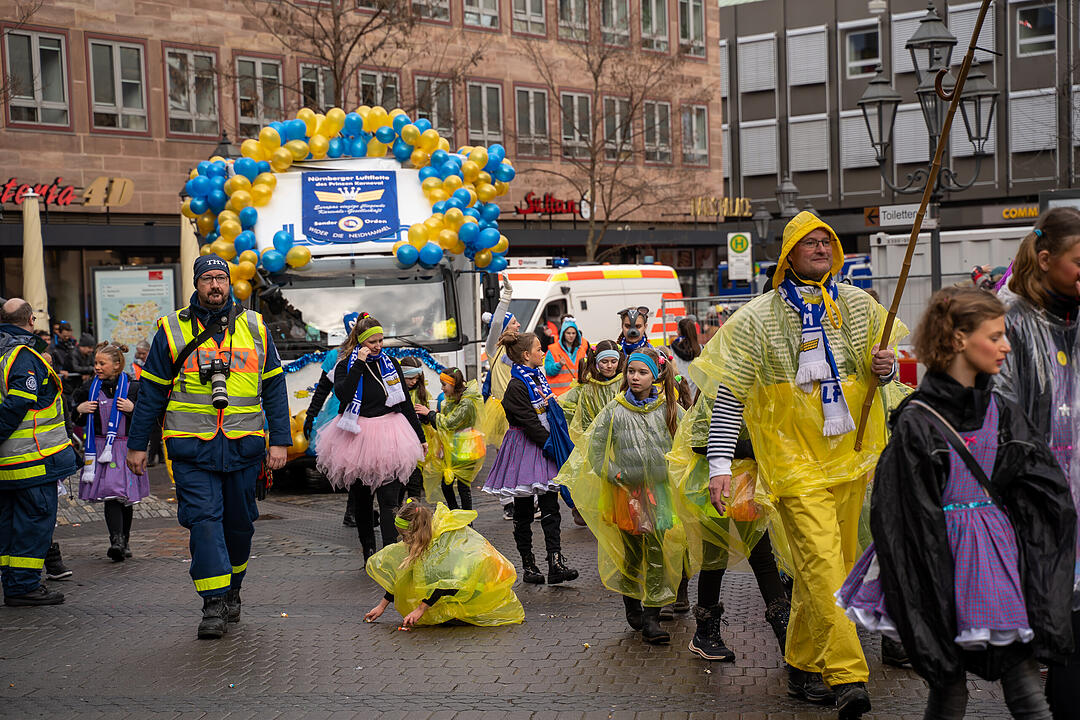 Der traditionelle Umzug zog ca. 70.000 Faschingsfreunde an.