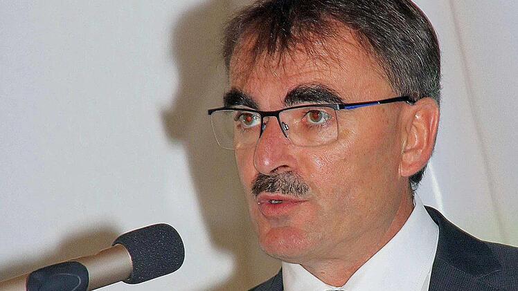 Der Vorsitzende des CSU-Ortsverbandes Nüdlingen, Bürgermeister Harald Hofmann Foto: Dieter Britz