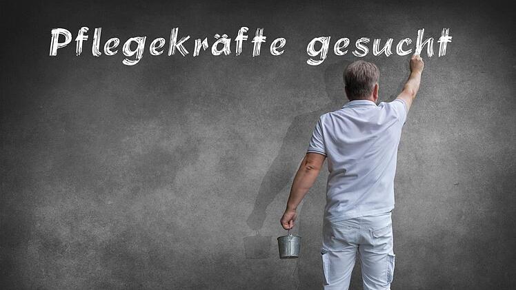 Auch im Landkreis Kulmbach werden aktuell Pflegekräfte dringend gesucht. Foto: BR-Archiv