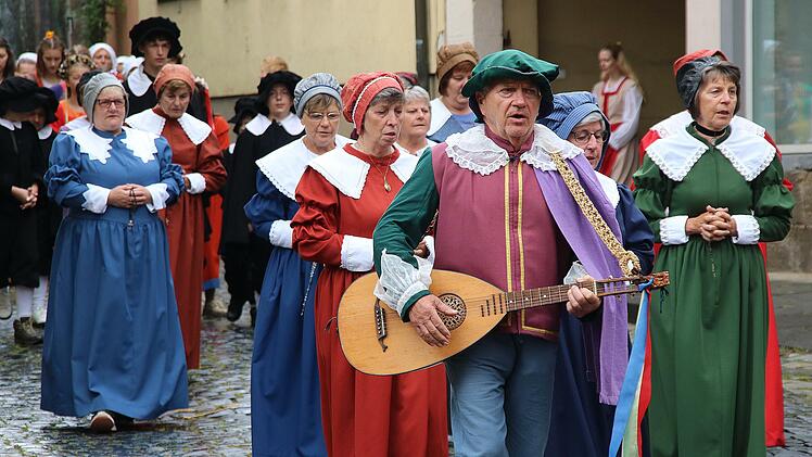 Heimatspiel: Die Schutzfrau von Münnerstadt.