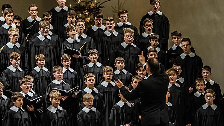 Unter der Leitung von Martin Lehmann beeindruckte der Windsbacher Knabenchor bei seinem Gastspiel in der Coburger Morizkirche. Foto: Jochen Berger