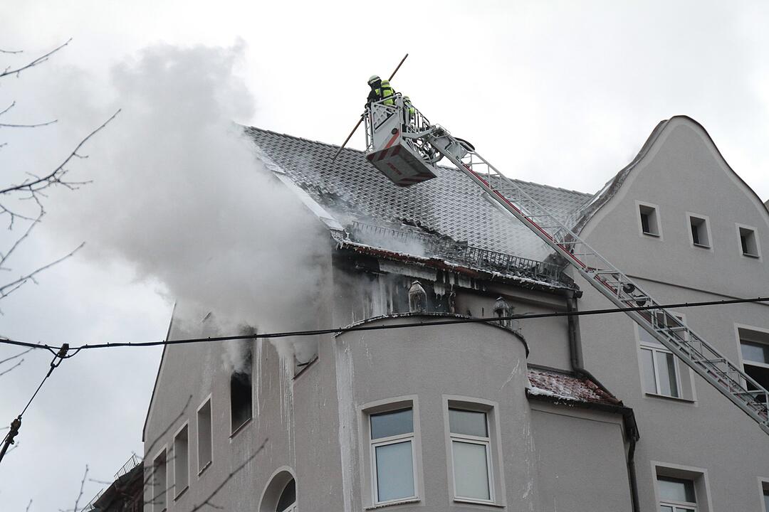Brand in der Nürnberger Südstadt