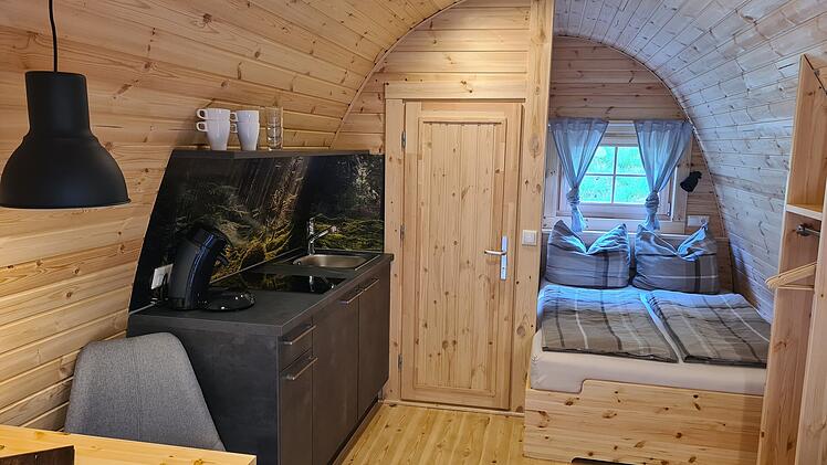 Sepp und Traudl überzeugen nicht nur durch ihre Gemütlichkeit, sondern auch mit jeweils einem großen Bett.
