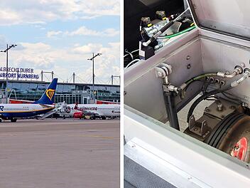 Flughafen N&uuml;rnberg stellt Premiere vor: "als weltweit erster Flughafen"