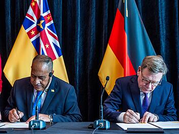 Au&szlig;enminister besucht Neuseeland