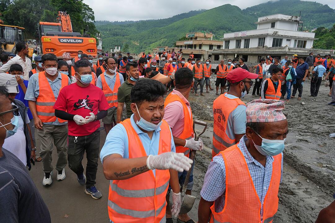 Sturzflut im Himalaya - Nepal