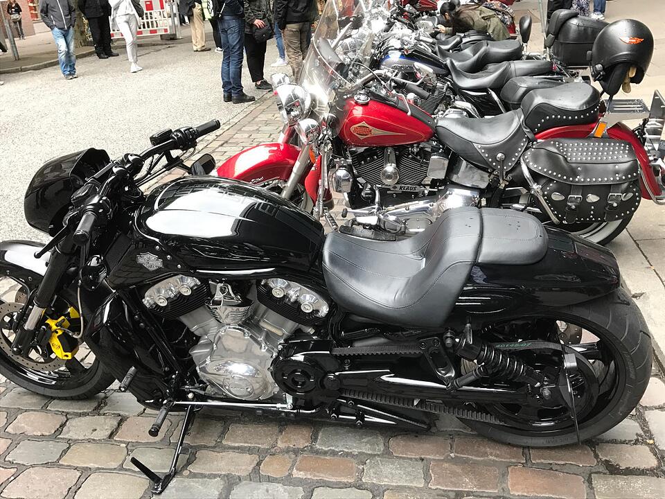 Harley-Davidson-Treffen in Hamburg