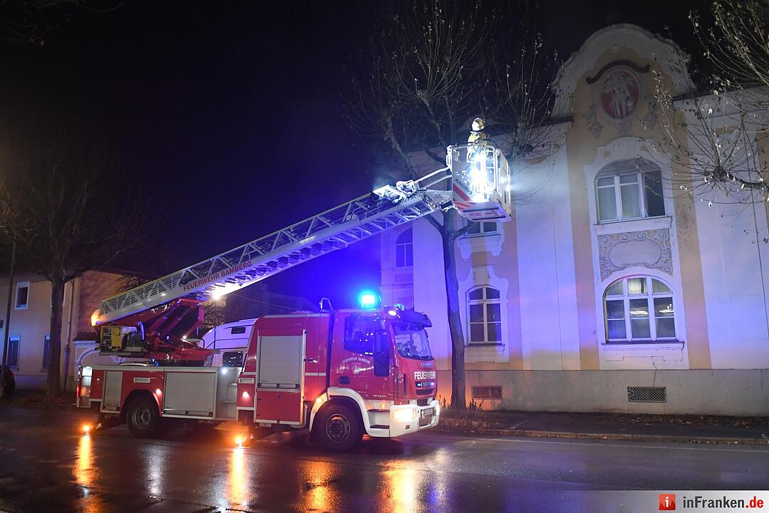 Brand am Schlachthof in Bamberg