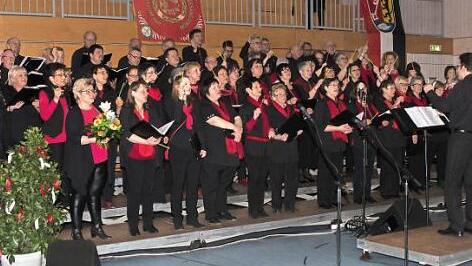 Der Gemischte Chor  Fotos: Johanna Blum