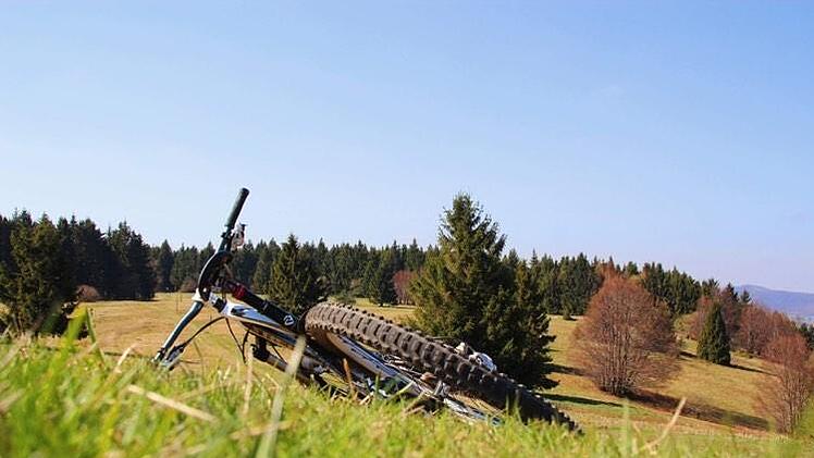 Das Land der Offenen Fernen ist ein Mountainbike-Mekka. Foto: Johannes Schlereth